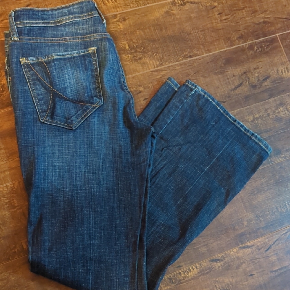 Hottie Jeans Dark Wash Flare & Wide Leg Jeans